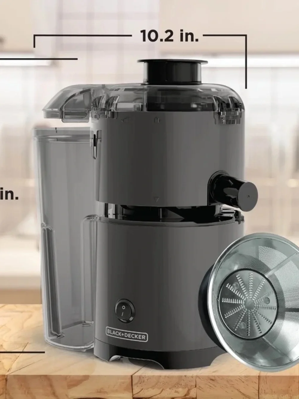 BLACK+DECKER Quiet Fruit & Vegetable Juicer — Gently Used